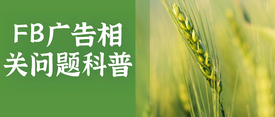 facebook广告相关问题科普