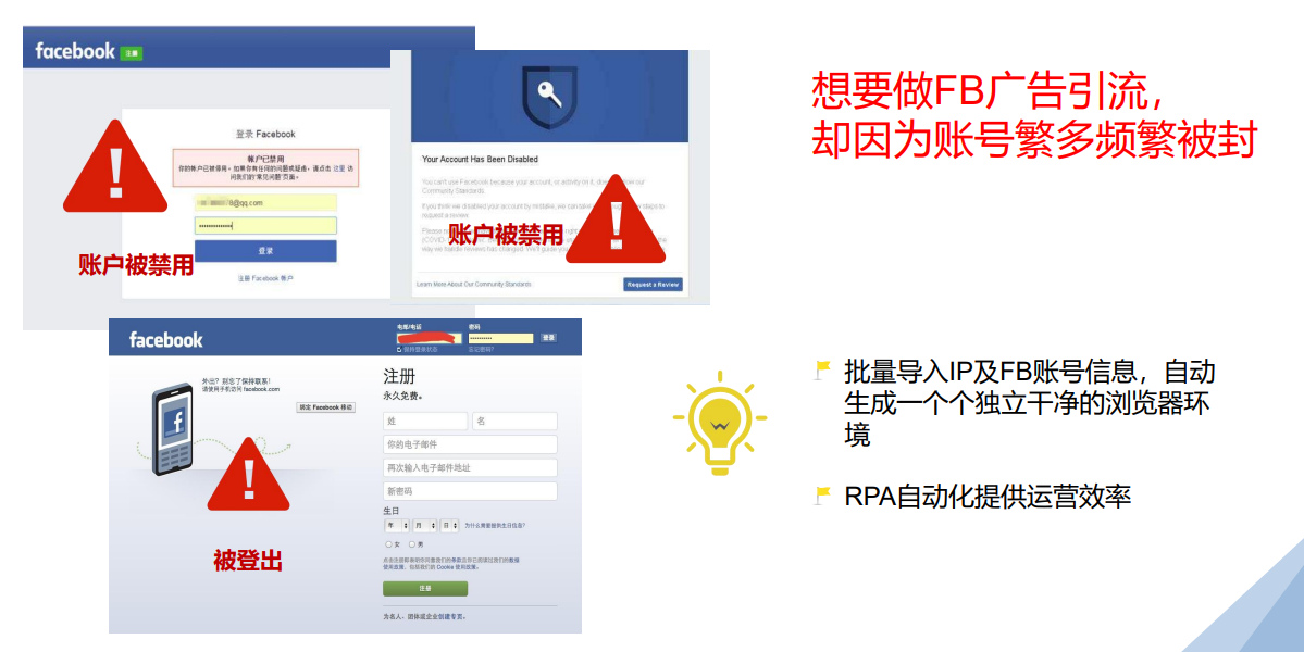 为什么注册facebook就封？adspower防关联指纹浏览器