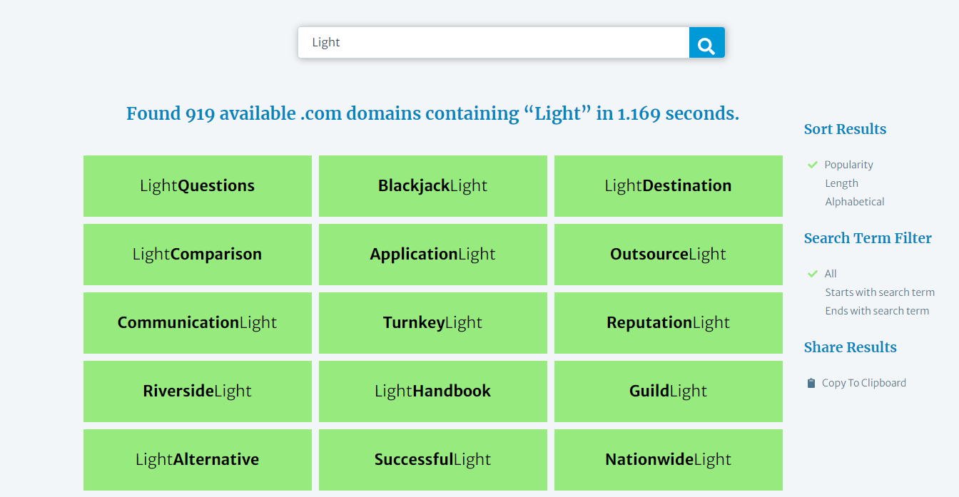 域名生成器工具推荐